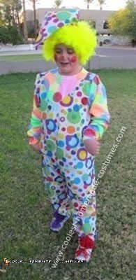 Homemade Circus Clown Costume