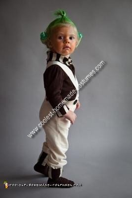 Homemade Classic Oompa Loompa Costume