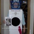Homemade Clothes Washer Halloween Costume