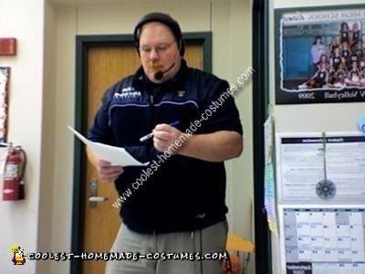 Homemade Coach Mike Holmgren Costume