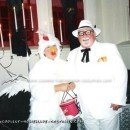 Homemade Colonel Sanders and the Chicken Couple Costume