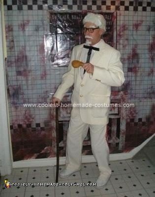 Homemade Colonel Sanders Costume