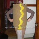 Homemade Corn Dog Costume