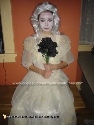 Homemade Corpse Bride Halloween Costume