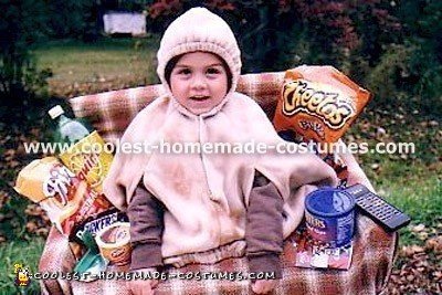 Homemade Couch Potato Costume