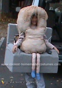 Homemade Couch Potato Costume