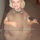 Homemade Couch Potato Halloween Costume