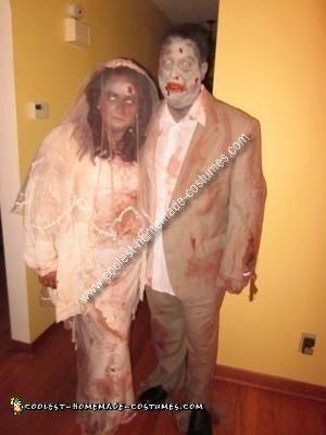 Homemade Couple Zombie Costume