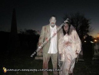 Homemade Couple Zombie Costume