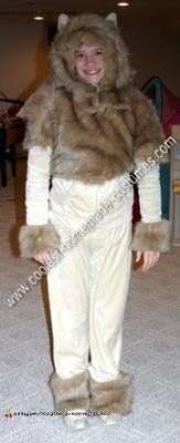 Homemade Cowardly Lion from Wizard of Oz Costume
