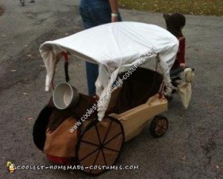 Homemade Cowboys and Natives Halloween Costume