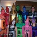 Homemade Crayola Crayons Costume