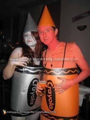 Homemade Crayola Crayons Costume