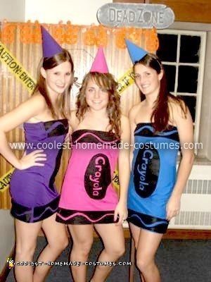 Homemade Crayola Crayons Costumes