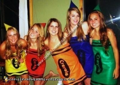 Homemade Crayola Crayons Costumes