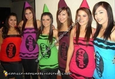 Homemade Crayon Costume Ideas