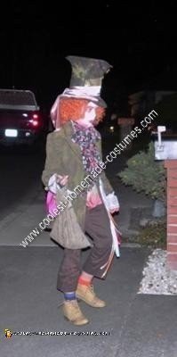 Homemade Crazy Eye Mad Hatter Halloween Costume