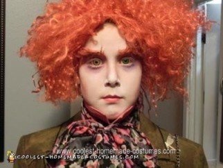 Homemade Crazy Eye Mad Hatter Halloween Costume