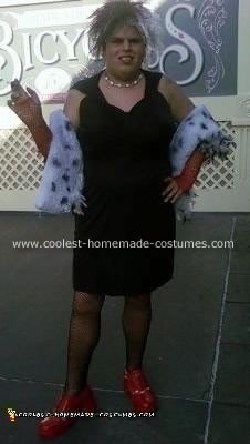 Homemade Cruella Deville Costume