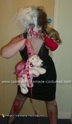 Homemade Cruella DeVille Costume