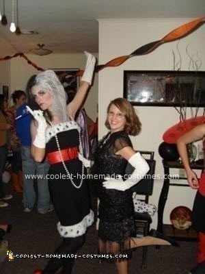 Homemade Cruella Deville Costume