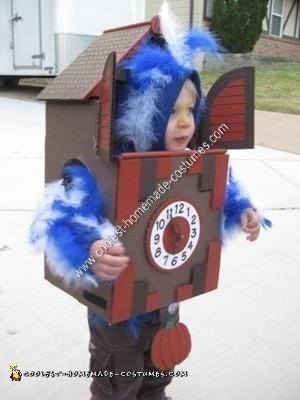 Homemade Cuckoo Clock Halloween Costume