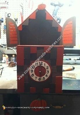 Homemade Cuckoo Clock Halloween Costume