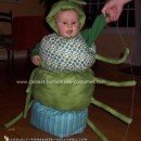 Homemade Cuddly Caterpillar Baby Costume