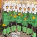 Homemade Daisy Chain Group Halloween Costume