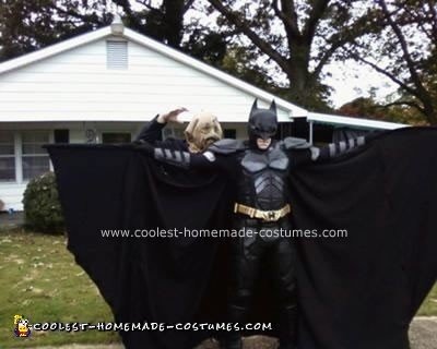 Homemade Dark Knight Batman Costume