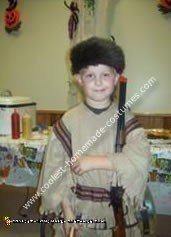 Homemade Davy Crockett Costume