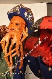 Homemade Davy Jones Costume from Pirates of Caribbean