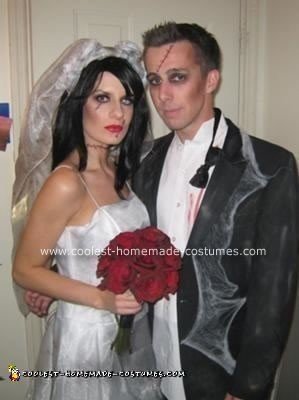 Homemade Dead Bride and Groom Costume