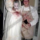 Homemade Decapitated Bride and Butcher Costumes