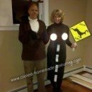 Homemade Deer Caught in Headlights Couple Costume