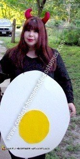 Homemade Deviled Egg Halloween Costume