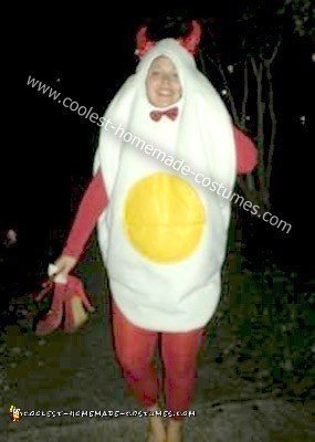 Homemade Deviled Egg Halloween Costume