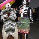 Homemade Dia de los Muertos Costume