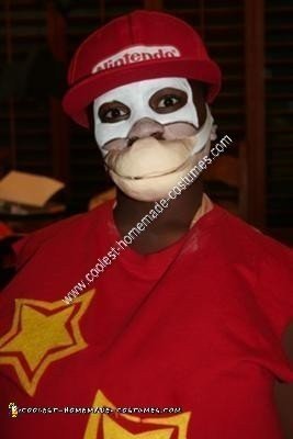 Homemade Diddy Kong Halloween Costume