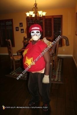 Homemade Diddy Kong Halloween Costume