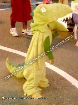 Homemade Dinosaur Costume