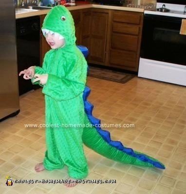 Homemade Dinosaur Costume