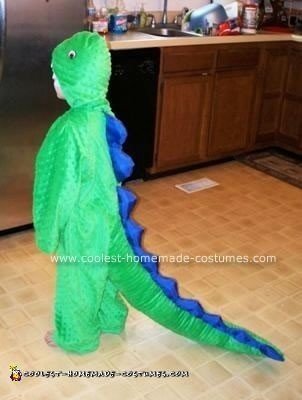 Homemade Dinosaur Costume