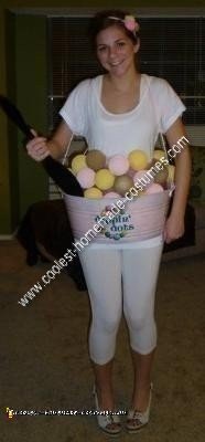 Homemade Dippin' Dots Halloween Costume