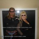 Homemade Dog and Beth The Bounty Hunters Couple Costume