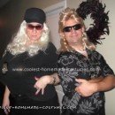 Homemade Dog and Beth the Bounty Hunters Couple Costume