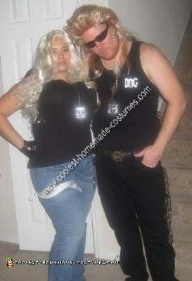 Homemade Dog the Bounty Hunter and Beth Chapman Costumes