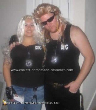 Homemade Dog the Bounty Hunter and Beth Chapman Costumes