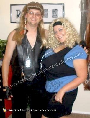 Homemade Dog the Bounty Hunter and Beth Couple Halloween Costume