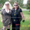 Homemade Dog the Bounty Hunter and his wife Beth Costumes